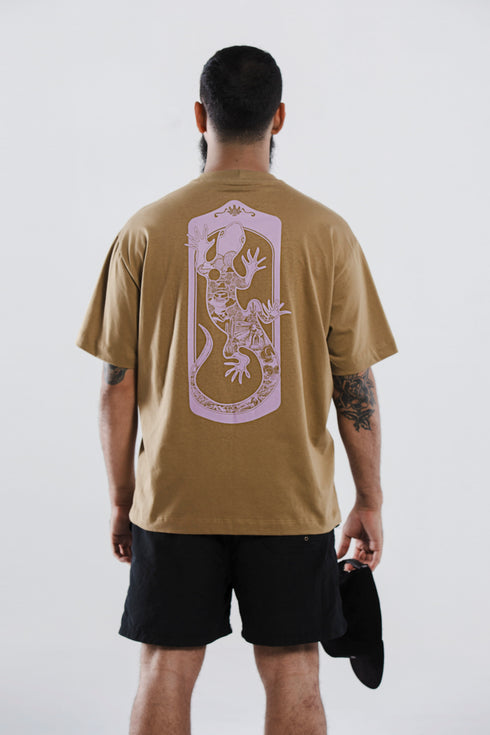 Camiseta Agroecológica Sertão Arado Terra - Fit Oversized